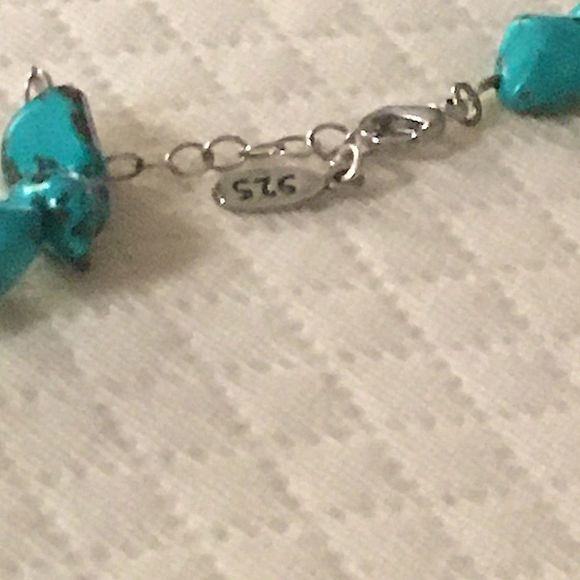 EXEX Claudia Agudelo Turquoise Sterling Silver Statement Necklace - Picture 8 of 16